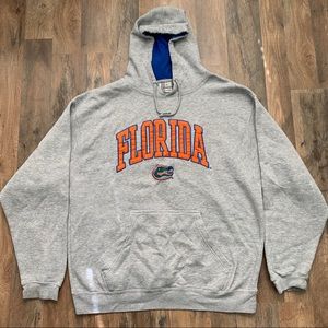 J.America Gray Florida Gators Sweater/Hoodie S 2XL